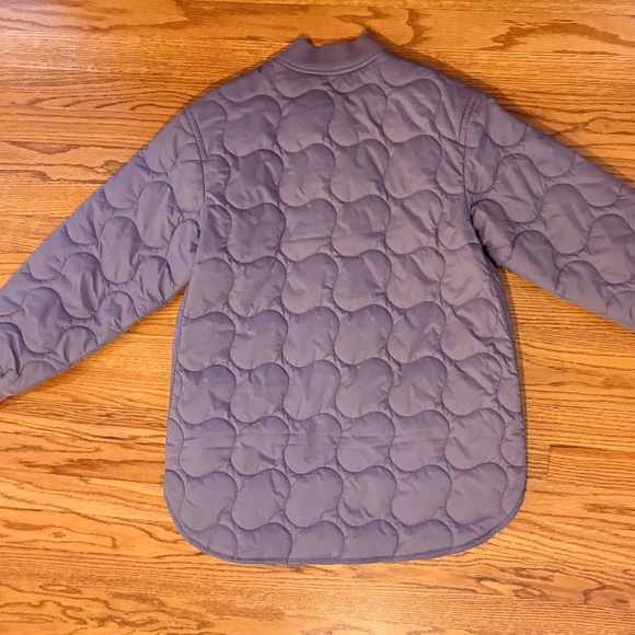 Madewell Lavender Quilted Puffer Jacket - Picture 7 of 8
